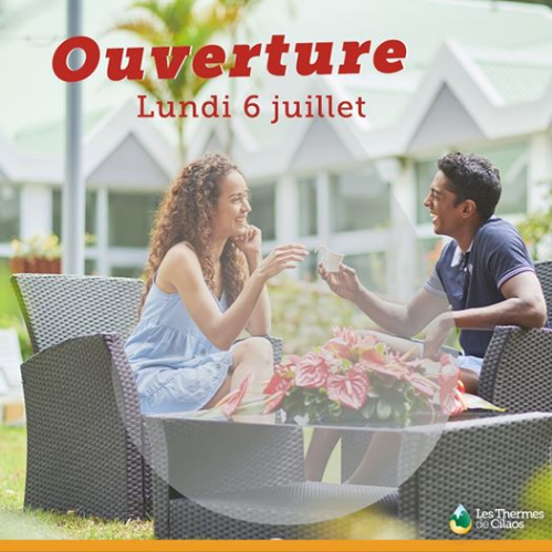 Ouverture lundi 6 juillet